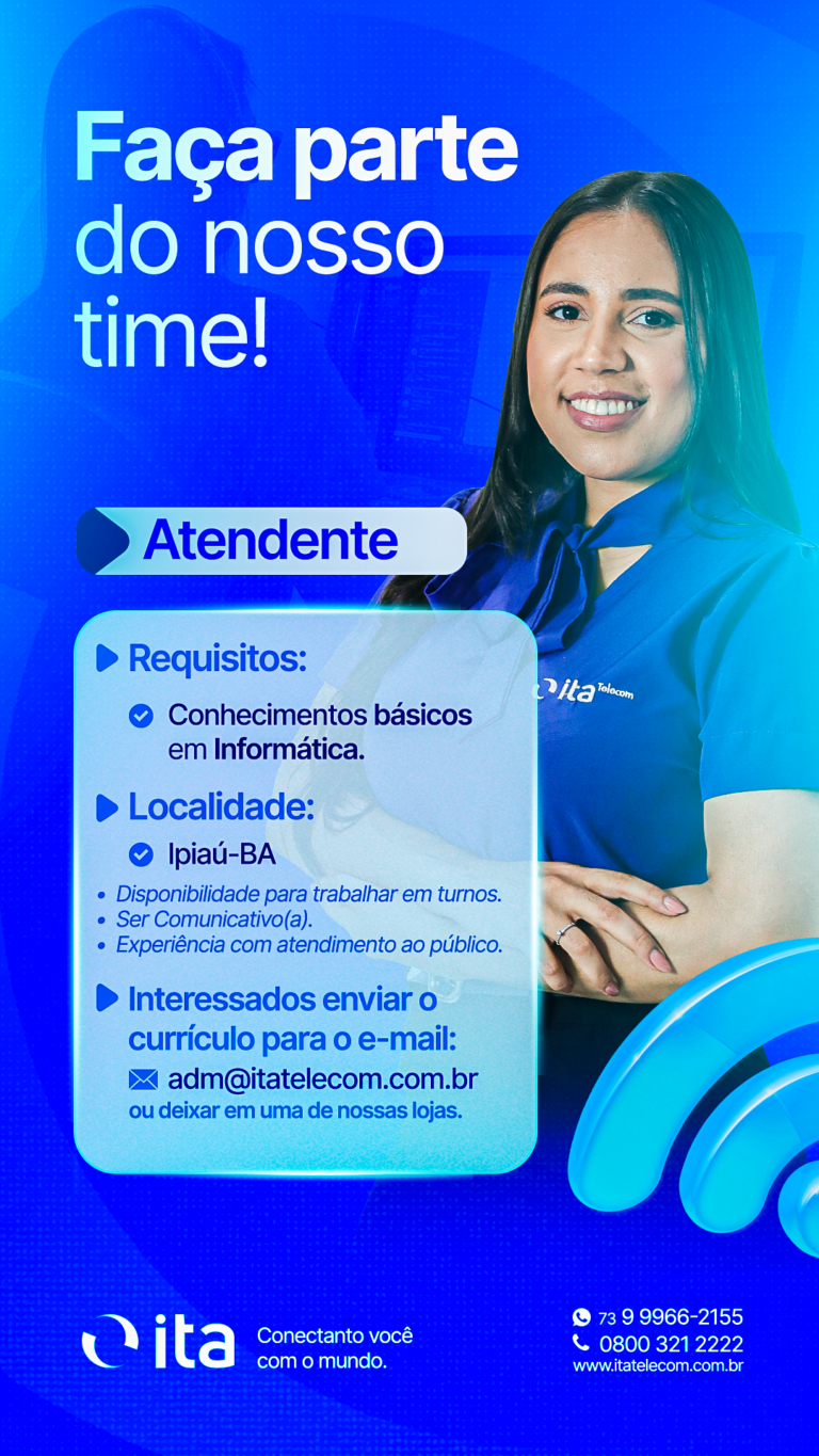 Imagem da vaga ATENDIMENTO